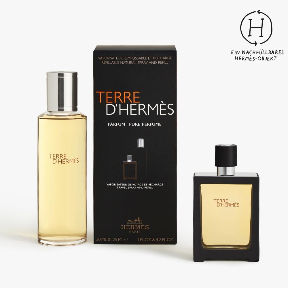 Terre D Herm S Terre Dherm S Parfum Vaporisateur De Voyage Ml Et